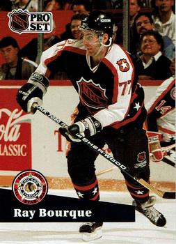 #296 - Ray Bourque - Boston Bruins - 1991-92 Pro Set French Hockey