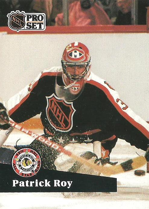 #304 - Patrick Roy - Montreal Canadiens - 1991-92 Pro Set French Hockey