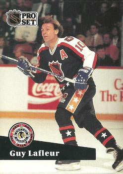 #317 - Guy Lafleur - Quebec Nordiques - 1991-92 Pro Set French Hockey