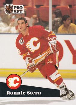#362 - Ronnie Stern - Calgary Flames - 1991-92 Pro Set French Hockey