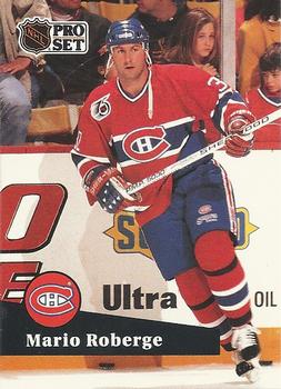 #415 - Mario Roberge - Montreal Canadiens - 1991-92 Pro Set French Hockey
