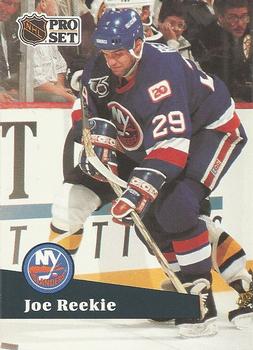 #429 - Joe Reekie - New York Islanders - 1991-92 Pro Set French Hockey