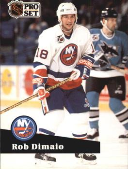 #430 - Rob DiMaio - New York Islanders - 1991-92 Pro Set French Hockey