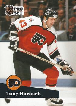 #455 - Tony Horacek - Philadelphia Flyers - 1991-92 Pro Set French Hockey