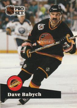 #503 - Dave Babych - Vancouver Canucks - 1991-92 Pro Set French Hockey
