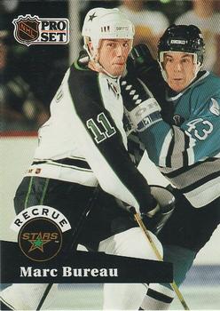 #544 - Marc Bureau - Minnesota North Stars - 1991-92 Pro Set French Hockey