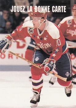 #615 - Kelly Miller - Washington Capitals - 1991-92 Pro Set French Hockey