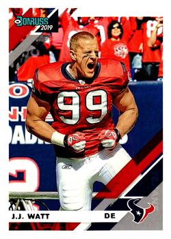 #107V J.J. Watt - Houston Texans - 2019 Donruss Football