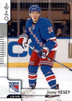 #107 Jimmy Vesey - New York Rangers - 2017-18 O-Pee-Chee Hockey