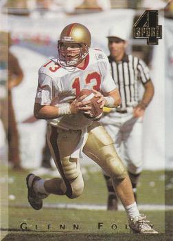 #107 Glenn Foley - Boston College Eagles / New York Jets - 1994 Classic Four Sport