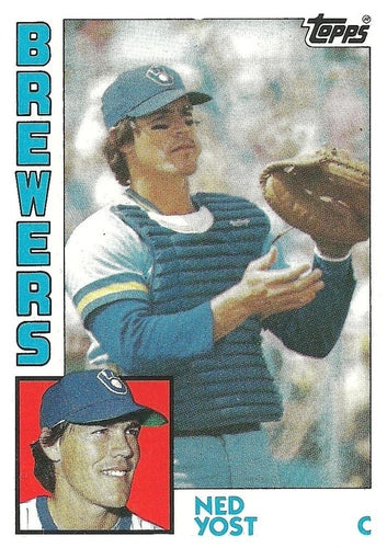 #107 Ned Yost - Milwaukee Brewers - 1984 Topps Baseball