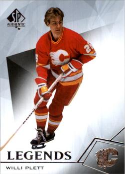 #107 Willi Plett - Calgary Flames - 2015-16 SP Authentic Hockey