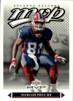 #107 Peerless Price - Atlanta Falcons - 2003 Upper Deck MVP Football
