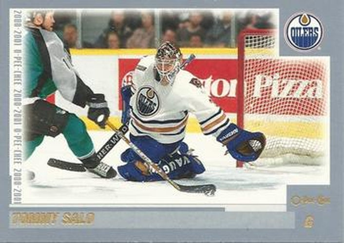 #107 Tommy Salo - Edmonton Oilers - 2000-01 O-Pee-Chee Hockey