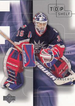 #107 Mike Richter - New York Rangers - 2001-02 Upper Deck Top Shelf Hockey