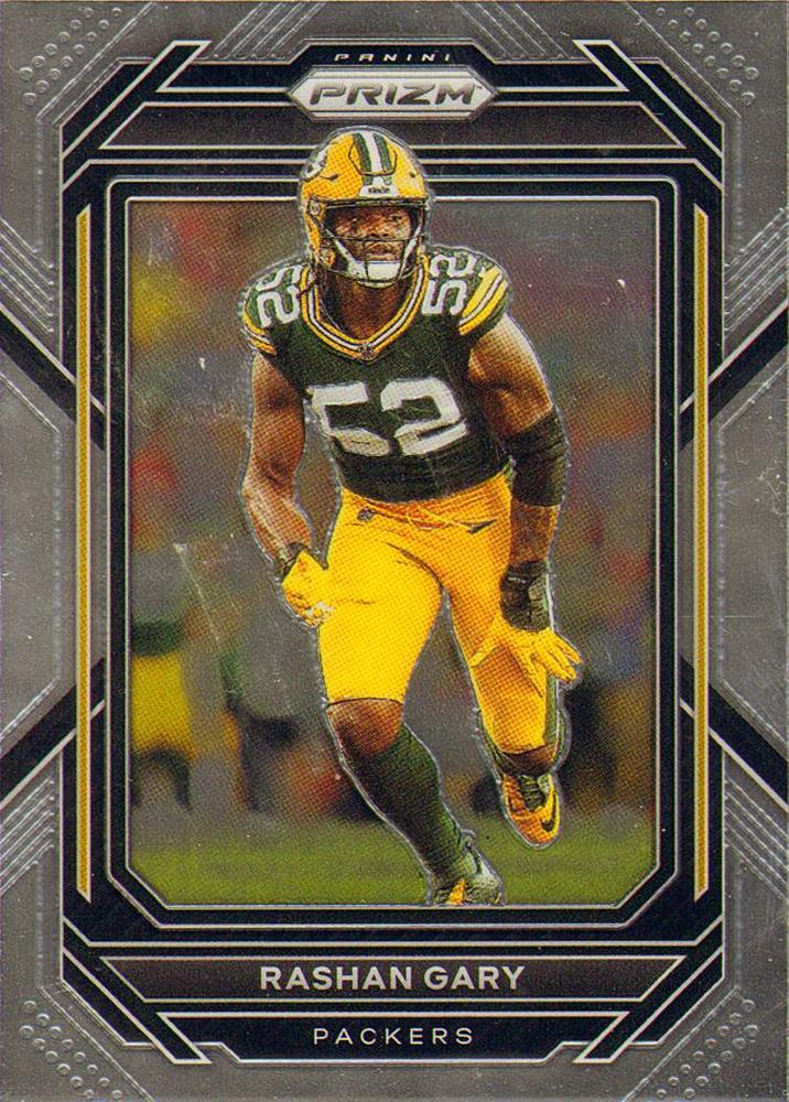 #107 Rashan Gary - Green Bay Packers - 2022 Panini Prizm Football