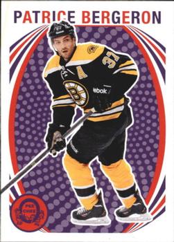 #107 Patrice Bergeron - Boston Bruins - 2013-14 O-Pee-Chee - Retro Hockey