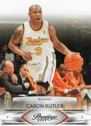 #107 Caron Butler - Washington Wizards - 2009-10 Panini Prestige Basketball