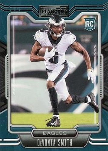 #107 DeVonta Smith - Philadelphia Eagles - 2021 Panini Playbook Football