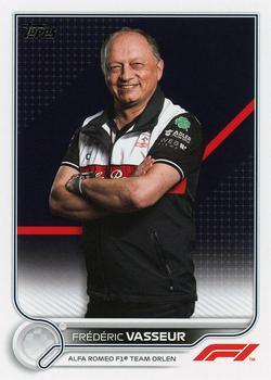 #107 Frédéric Vasseur - Alfa Romeo Racing Orlen - 2022 Topps Formula 1 Racing