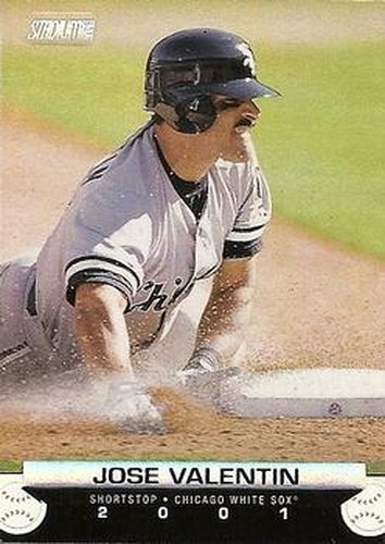 #107 Jose Valentin - Chicago White Sox - 2001 Stadium Club Baseball