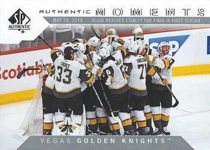 #107 Vegas Golden Knights AM - Vegas Golden Knights - 2018-19 SP Authentic Hockey