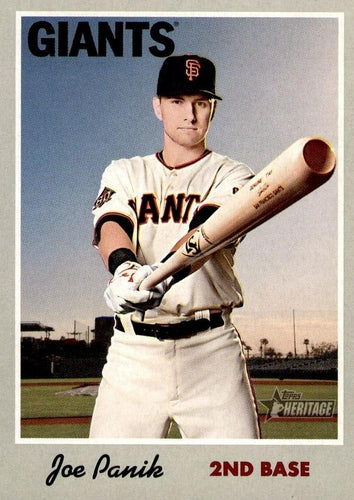 #107 Joe Panik - Washington Nationals - 2019 Topps Heritage Baseball
