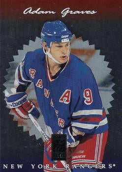 #107 Adam Graves - New York Rangers - 1996-97 Donruss Elite Hockey