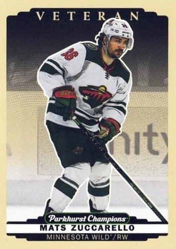 #107 Mats Zuccarello - Minnesota Wild - 2022-23 Parkhurst Champions Hockey