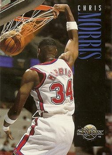 #107 Chris Morris - New Jersey Nets - 1994-95 SkyBox Premium Basketball