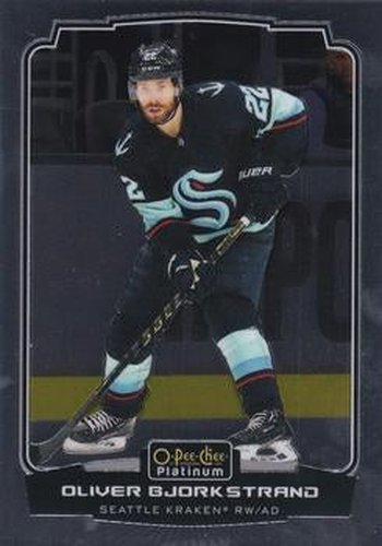 #107 Oliver Bjorkstrand - Seattle Kraken - 2022-23 O-Pee-Chee Platinum Hockey