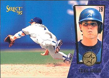 #107 Craig Biggio - Houston Astros - 1995 Select Baseball