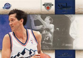 #107 Jeff Hornacek - Utah Jazz - 2009-10 Panini Studio Basketball