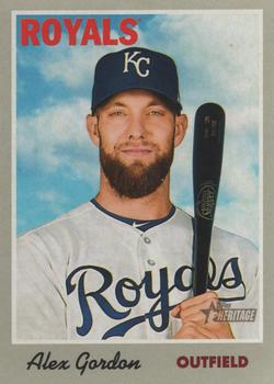 #108 Alex Gordon - San Francisco Giants - 2019 Topps Heritage Baseball