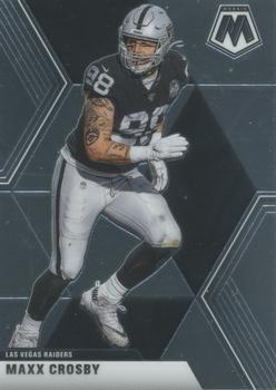 #108 Maxx Crosby - Las Vegas Raiders - 2020 Panini Mosaic Football
