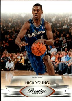 #108 Nick Young - Washington Wizards - 2009-10 Panini Prestige Basketball