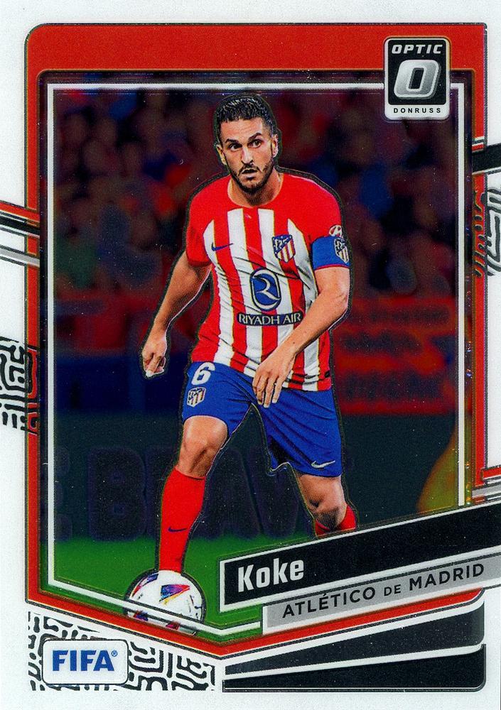 #108 Koke - Atletico Madrid - 2023-24 Donruss - Optic Soccer