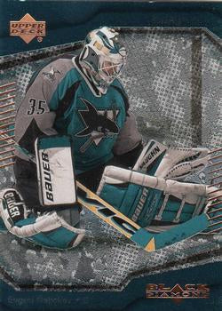 #108 Evgeni Nabokov - San Jose Sharks - 2000-01 Upper Deck Black Diamond Hockey