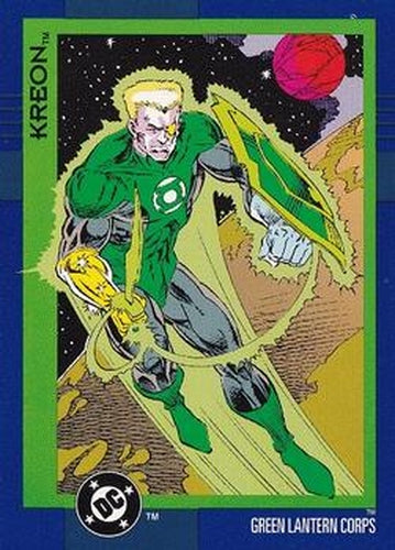 #108 Kreon - 1993 SkyBox DC Cosmic Teams