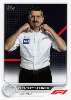 #108 Guenther Steiner - Haas F1 Team - 2022 Topps Formula 1 Racing