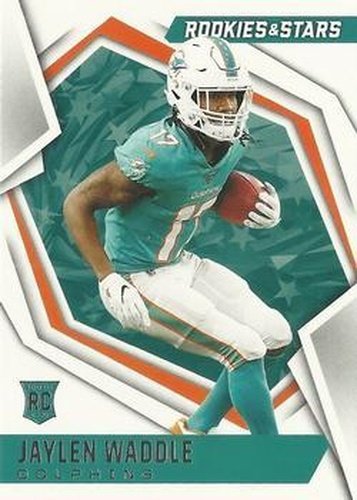 #108 Jaylen Waddle - Miami Dolphins - 2021 Panini Rookies & Stars Football