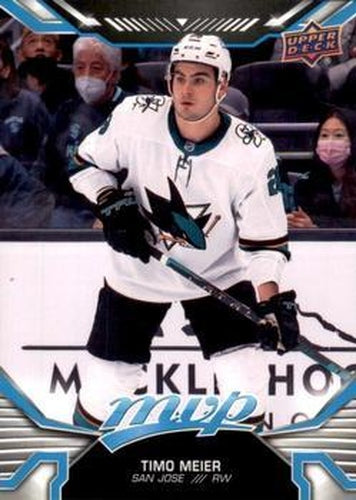 #108 Timo Meier - San Jose Sharks - 2022-23 Upper Deck MVP Hockey