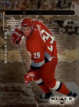 #108 Maxim Afinoguenov - Russia - 1998-99 Upper Deck Black Diamond Hockey