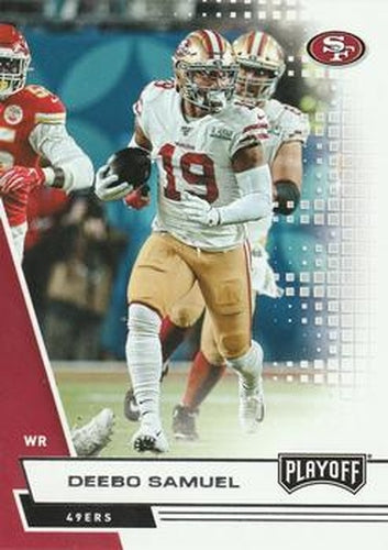 #108 Deebo Samuel - San Francisco 49ers - 2020 Panini Playoff Football