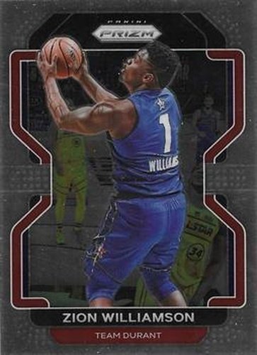#108b Zion Williamson - New Orleans Pelicans - 2021-22 Panini Prizm Basketball