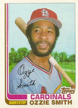 #109T Ozzie Smith - St. Louis Cardinals - 1982 Topps Traded Baseball