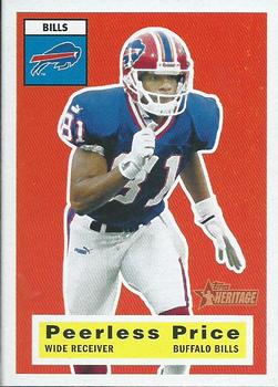 #109 Peerless Price - Buffalo Bills - 2001 Topps Heritage Football