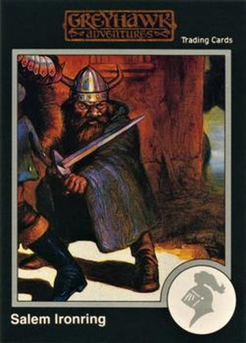 #109 Salem Ironring - 1991 TSR Advanced Dungeons & Dragons - Silver