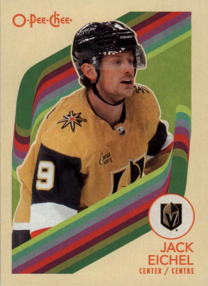 #109 Jack Eichel - Vegas Golden Knights - 2023-24 O-Pee-Chee - Retro Hockey