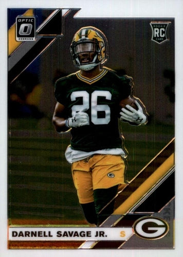 #109 Darnell Savage Jr. - Green Bay Packers - 2019 Donruss Optic Football